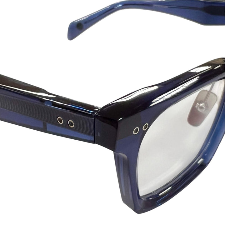 Pristine DITA Glasses MONOLIX Asian Fit Clear blue mens DTX750
