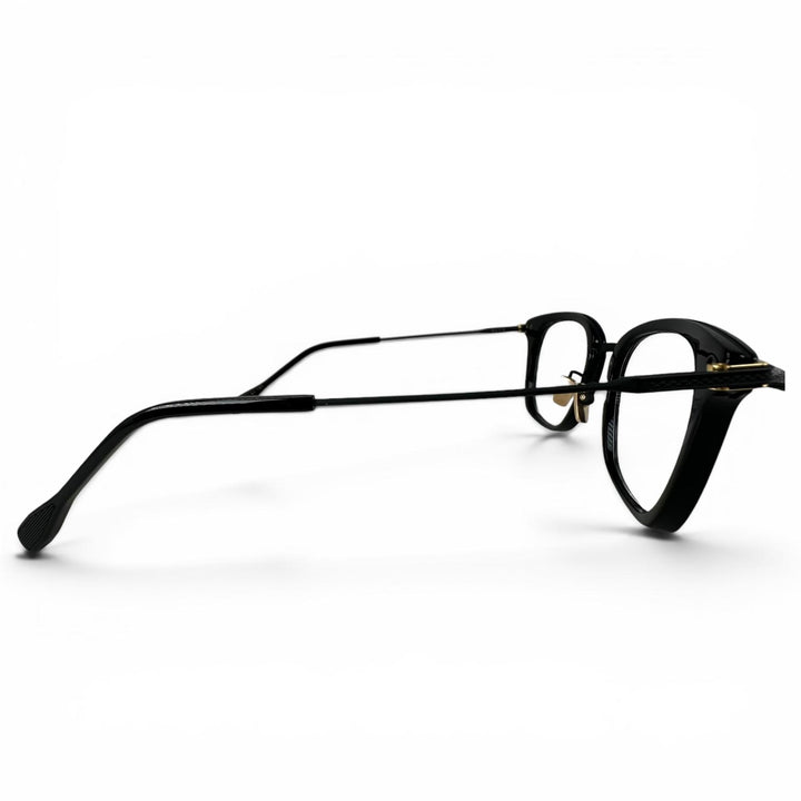 Pristine DITA Glasses STATESIDE-THREE Asia Limited black acetate DTX450-A-02