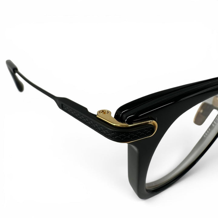Pristine DITA Glasses STATESIDE-THREE Asia Limited black acetate DTX450-A-02