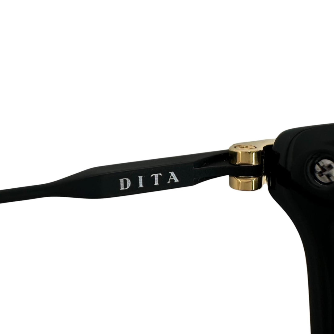Pristine DITA Glasses STATESIDE-THREE Asia Limited black acetate DTX450-A-02