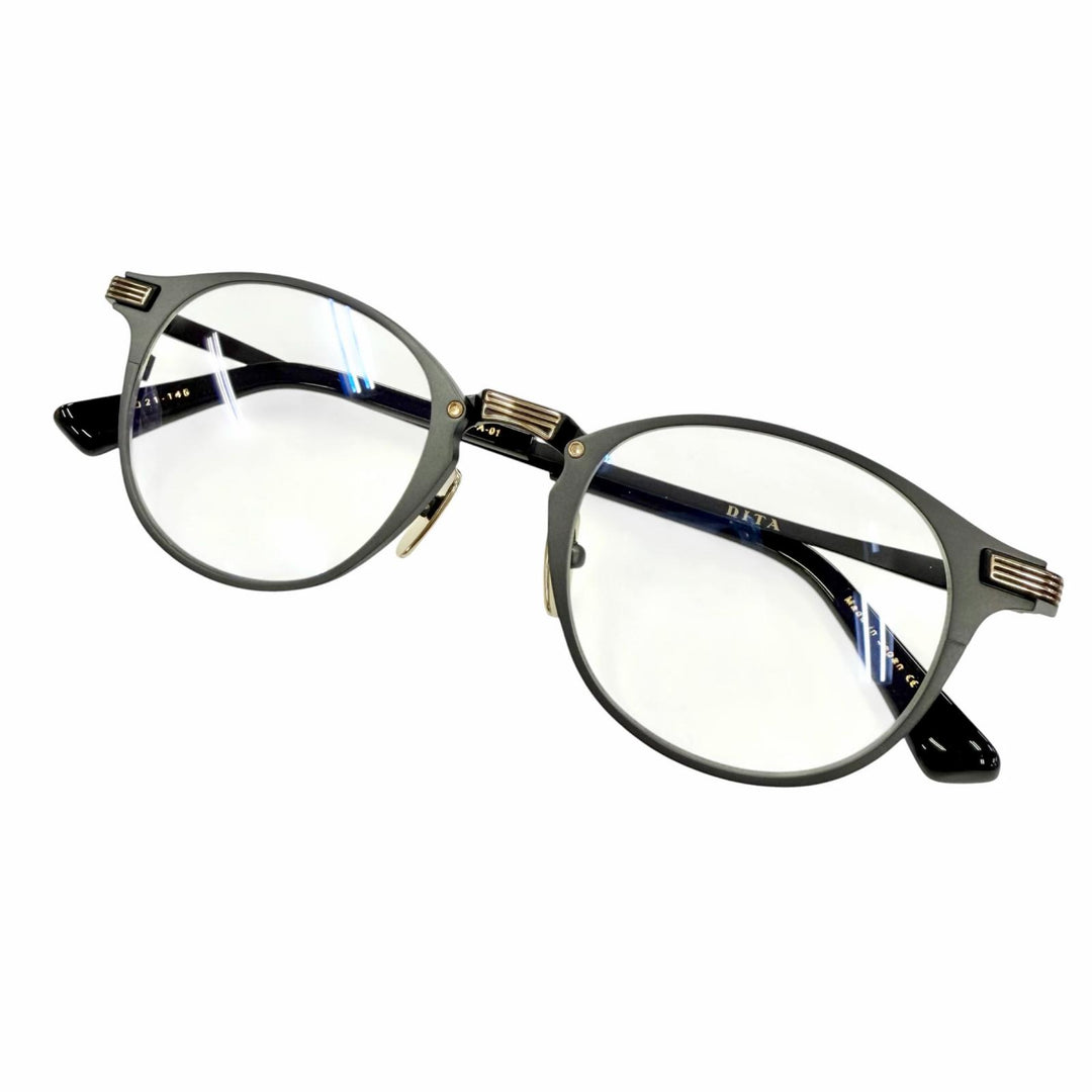 Pristine DITA Glasses RADICON black titanium mens DTX166-A