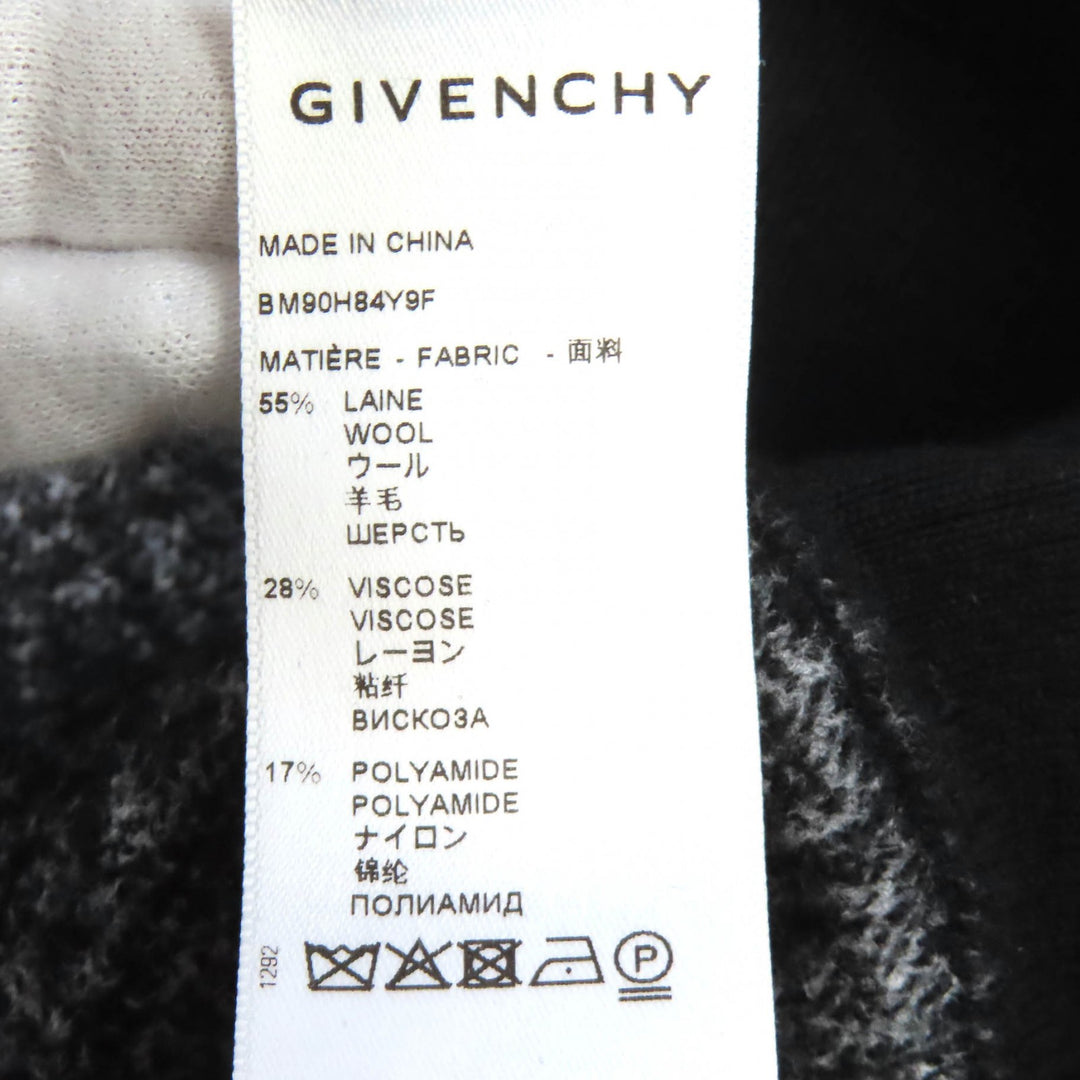 Great GIVENCHY 4G logo all-over long-sleeved knit sweater wool S BM90H84Y9F