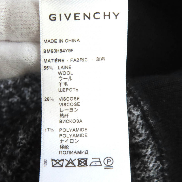 Great GIVENCHY 4G logo all-over long-sleeved knit sweater wool S BM90H84Y9F