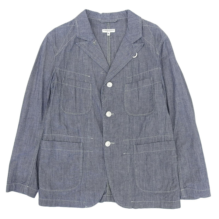 Great Engineered Garments tailored jacket Bedford Jacket Blue cotton mens S