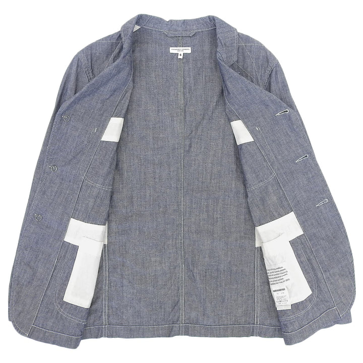 Great Engineered Garments tailored jacket Bedford Jacket Blue cotton mens S