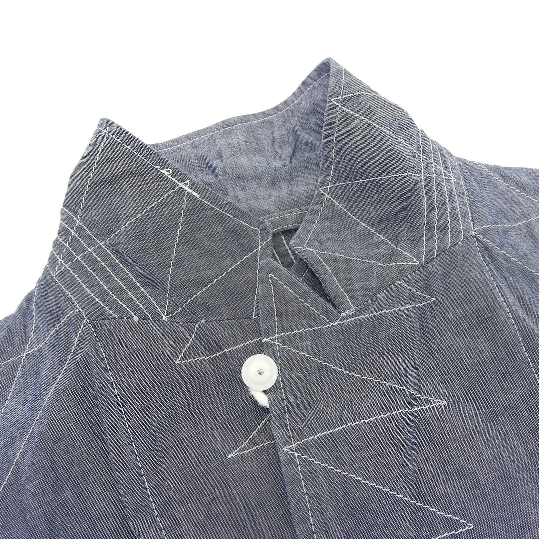 Great Engineered Garments tailored jacket Bedford Jacket Blue cotton mens S