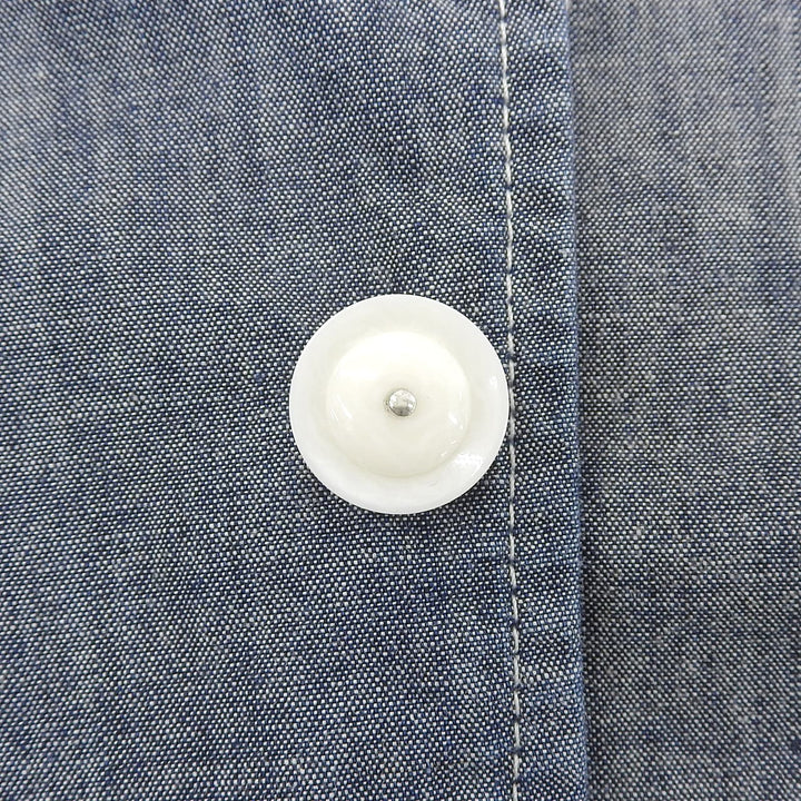 Great Engineered Garments tailored jacket Bedford Jacket Blue cotton mens S