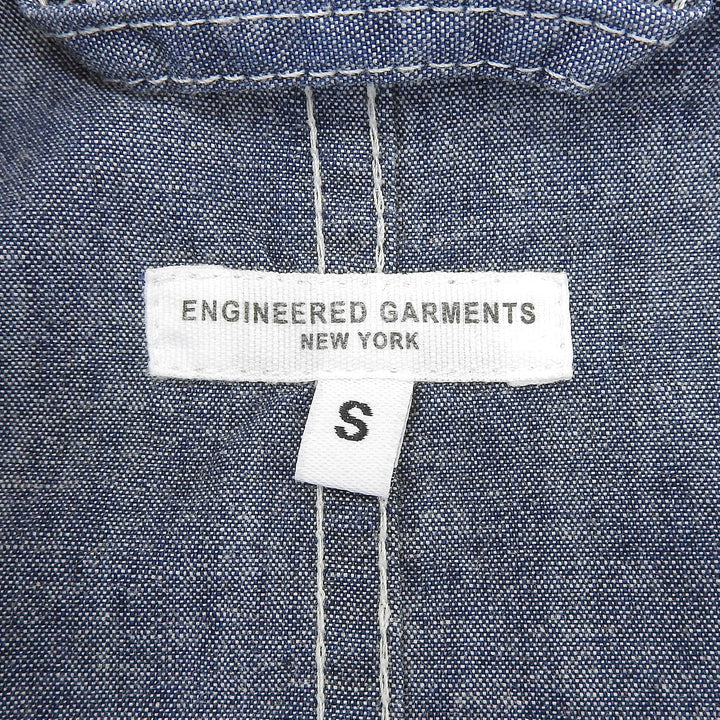Great Engineered Garments tailored jacket Bedford Jacket Blue cotton mens S