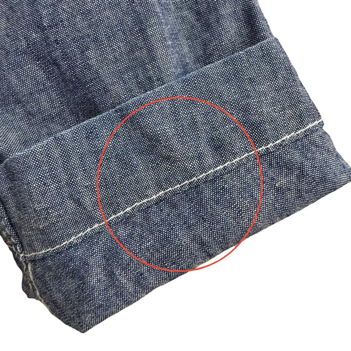 Great Engineered Garments tailored jacket Bedford Jacket Blue cotton mens S
