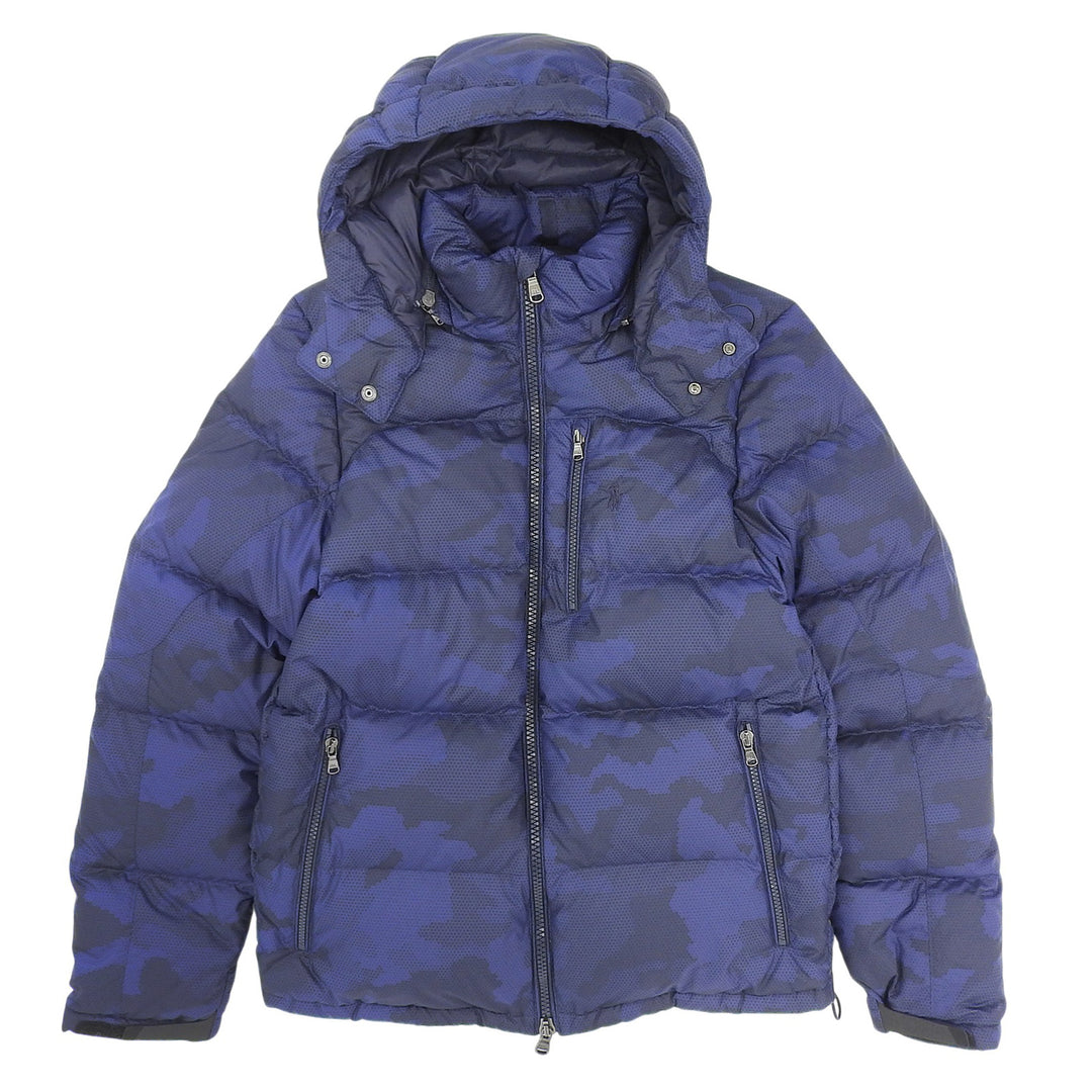 Excellent POLO RALPH LAUREN Down jacket Navy polyester mens S