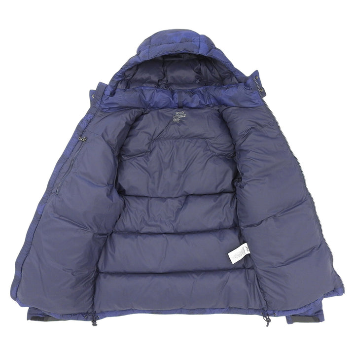 Excellent POLO RALPH LAUREN Down jacket Navy polyester mens S