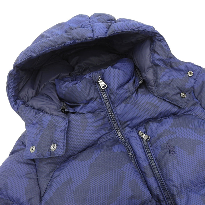 Excellent POLO RALPH LAUREN Down jacket Navy polyester mens S
