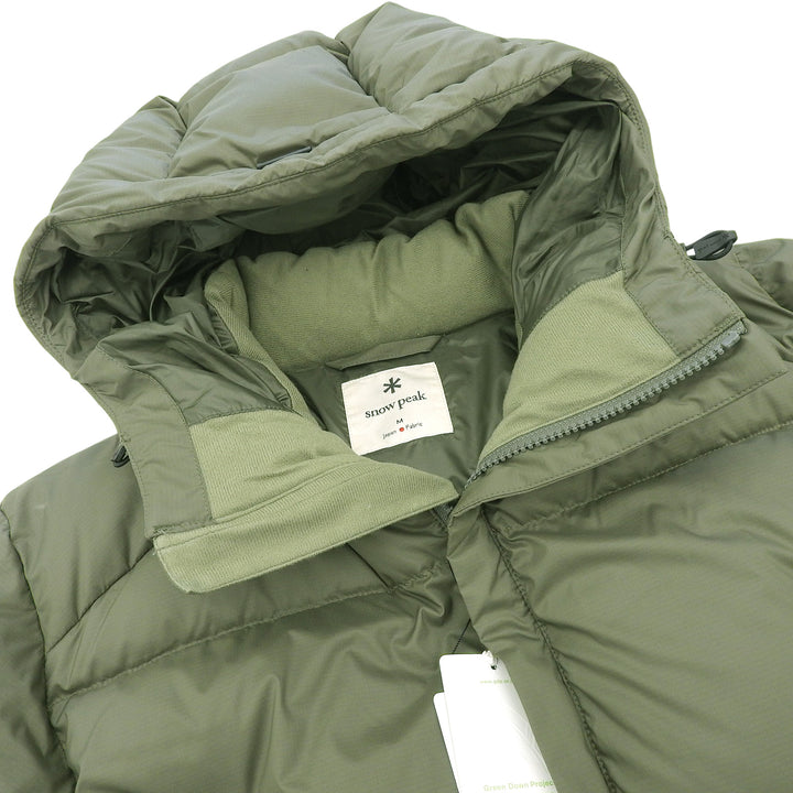 Pristine Snow Peak Down jacket Recycled Light Down Jacket mens M JK-22AU005