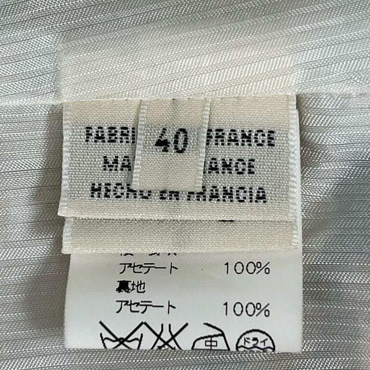 Excellent HERMES Best The Charm of Normandy Coast During the Margiela silk 40