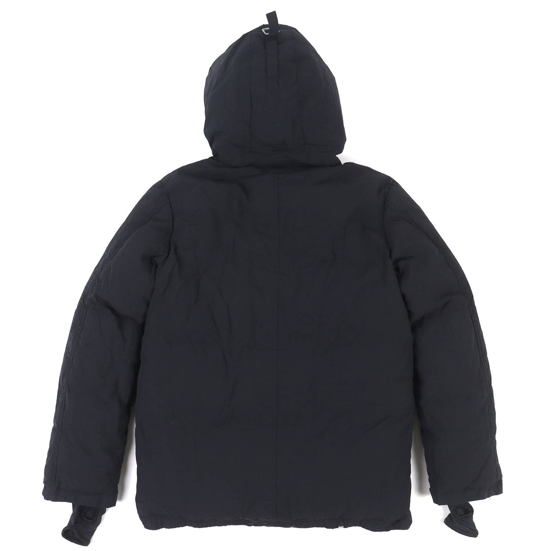 Great DENHAM MINOTAUR Down jacket hooded zip up black mens XS