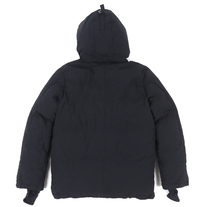 Great DENHAM MINOTAUR Down jacket hooded zip up black mens XS