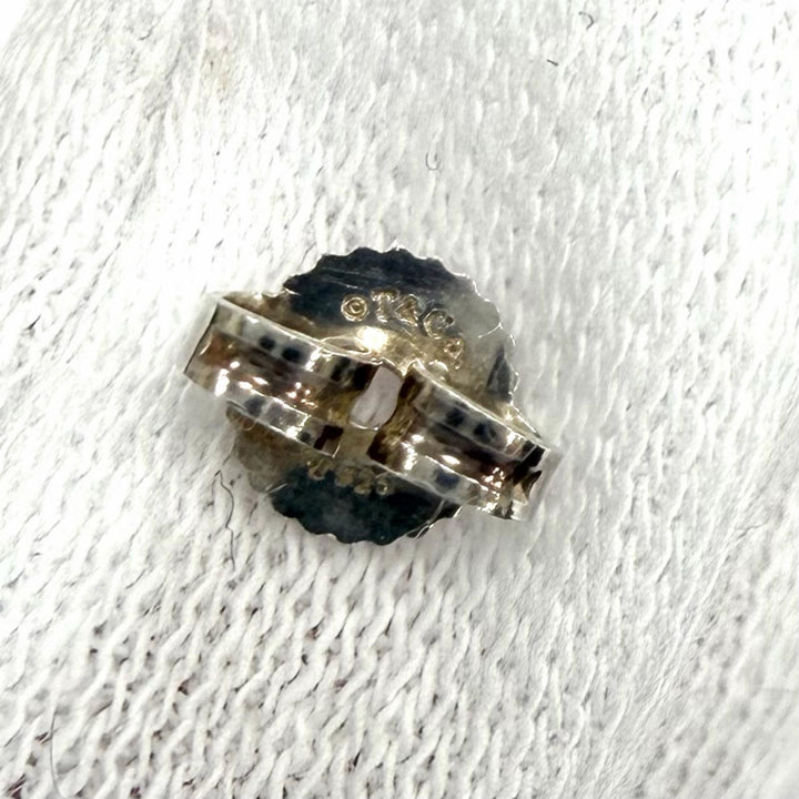 Excellent TIFFANY&Co. Pierce Hoop earring Combo Heart Tag Silver 925 Women
