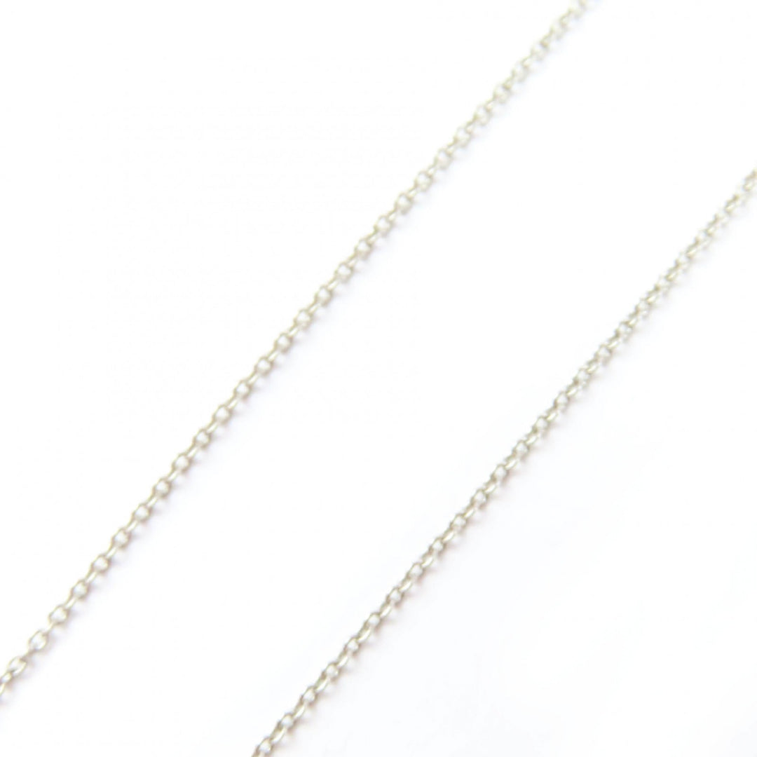 Excellent TIFFANY&Co. Necklace Open Heart Pendant combination Silver AG925 Women