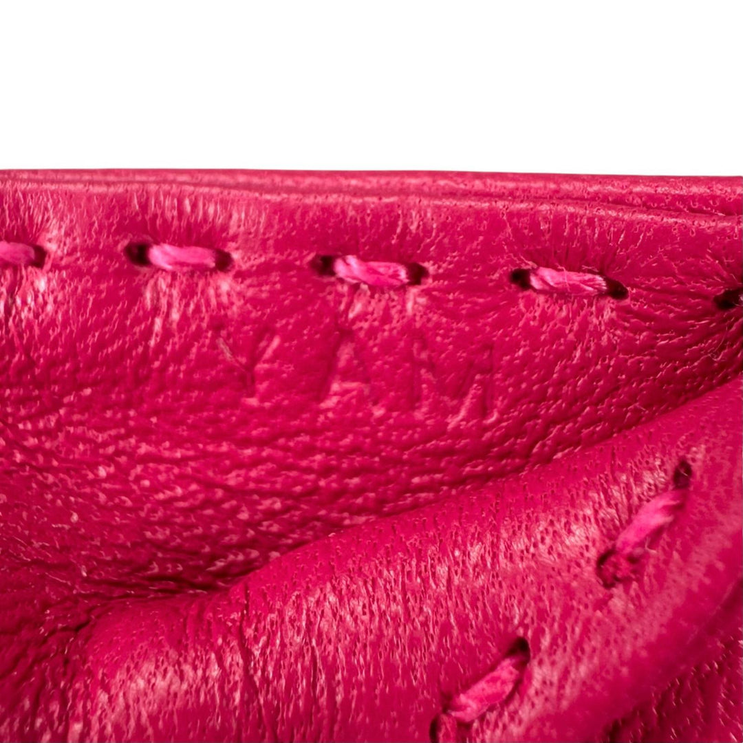 Pristine HERMES charm Sac Orange bag Rose mexico Anyo Miro Women