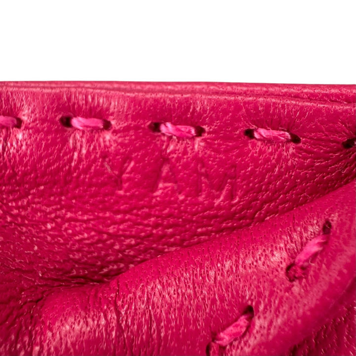 Pristine HERMES charm Sac Orange bag Rose mexico Anyo Miro Women