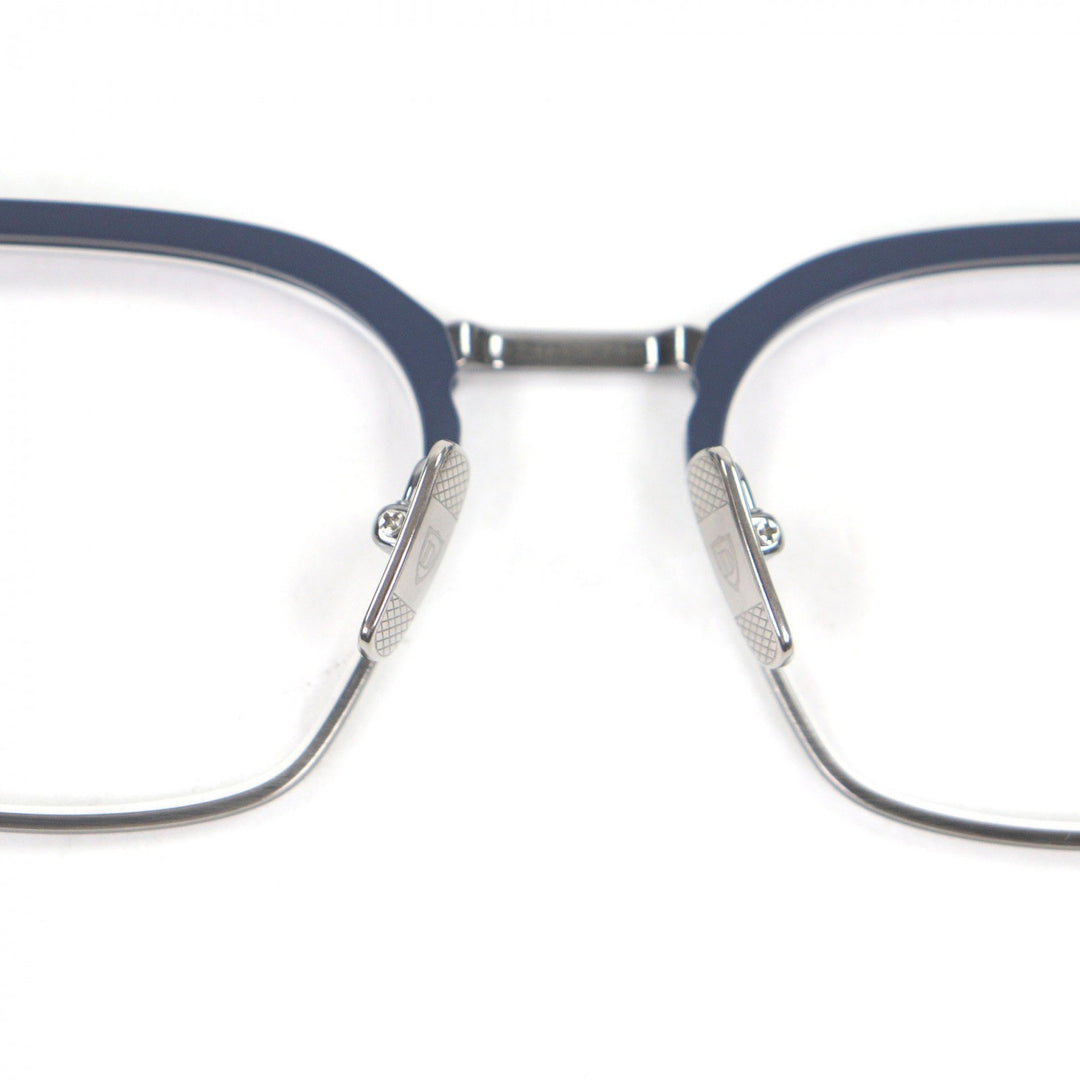 Excellent DITA Glasses TYPOGRAPHER Half Rim Thurmont Navy mens DTX142-A-03