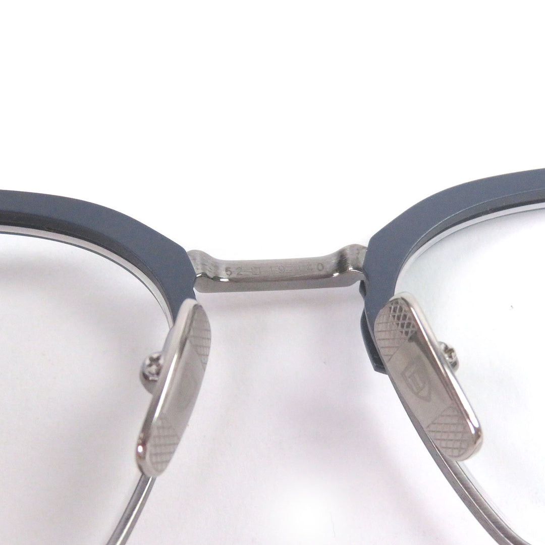 Excellent DITA Glasses TYPOGRAPHER Half Rim Thurmont Navy mens DTX142-A-03