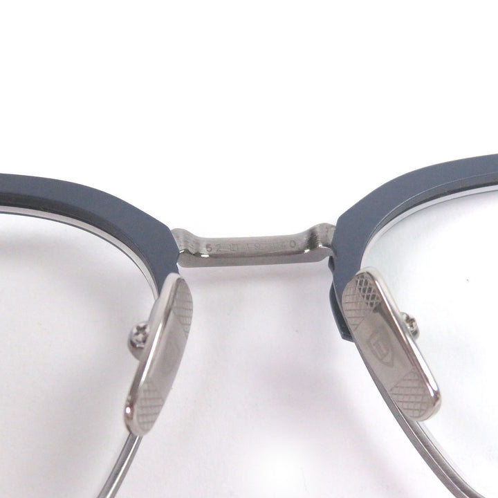 Excellent DITA Glasses TYPOGRAPHER Half Rim Thurmont Navy mens DTX142-A-03