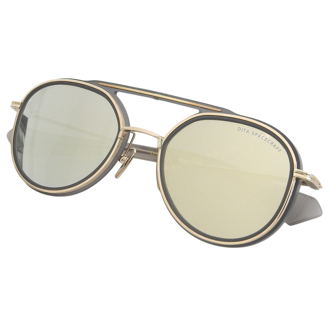 Pristine DITA sunglasses SPACECRAFT gold mens 19017