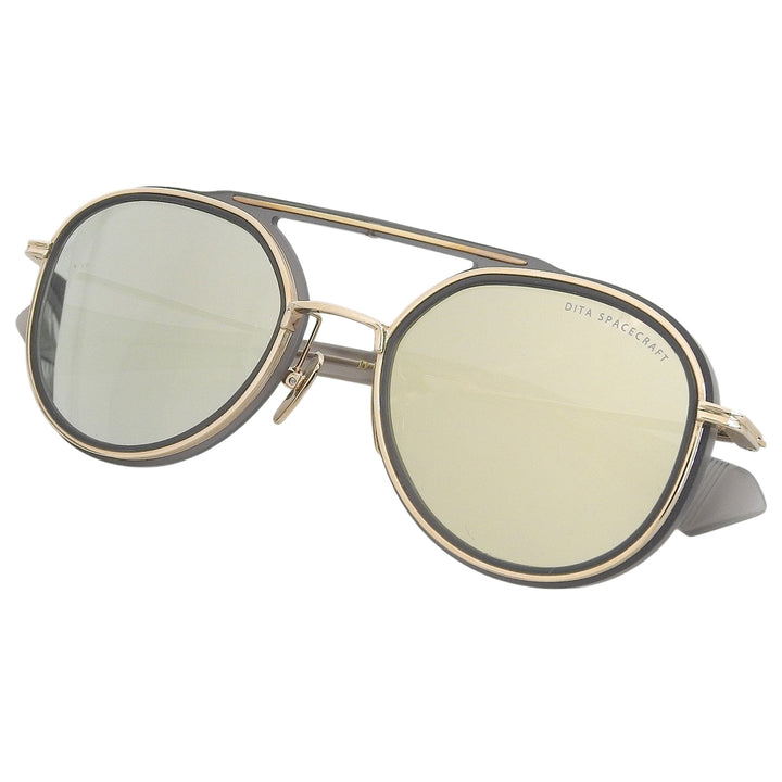 Pristine DITA sunglasses SPACECRAFT gold mens 19017
