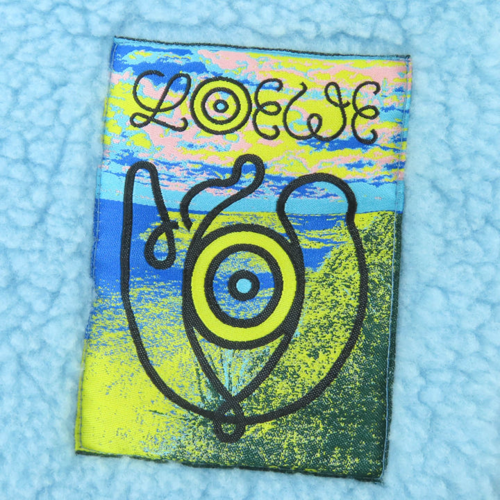 Excellent LOEWE Scarf Airoeve Large boa with logo multicolor polyester Women