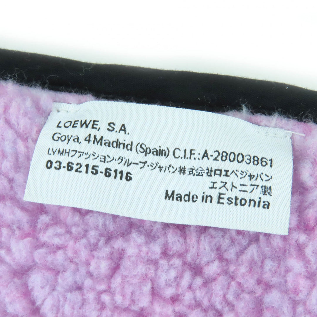 Excellent LOEWE Scarf Airoeve Large boa with logo multicolor polyester Women