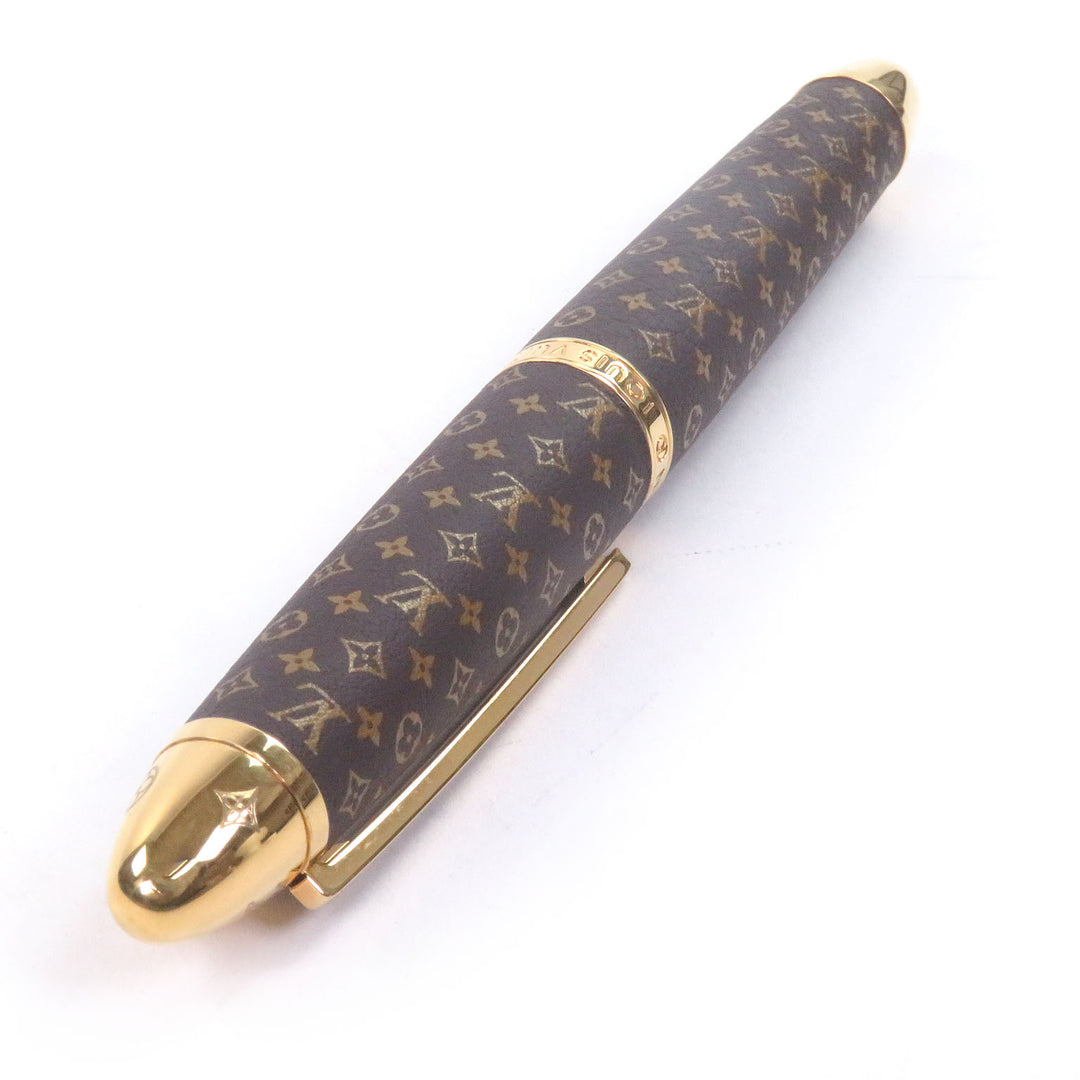 Great LOUIS VUITTON Ballpoint pen Rollerball Pen Dock Monogram