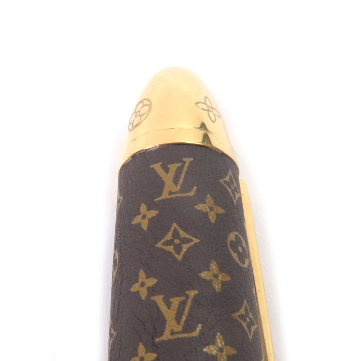 Great LOUIS VUITTON Ballpoint pen Rollerball Pen Dock Monogram