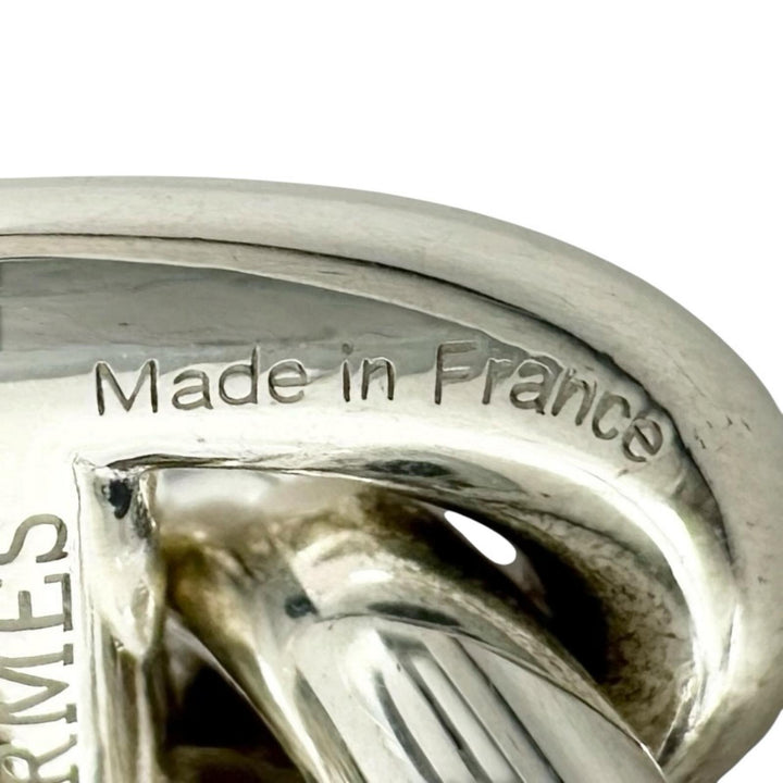 Excellent HERMES bracelet Chéne Dunkel PM 15 frames Silver AG925 Women