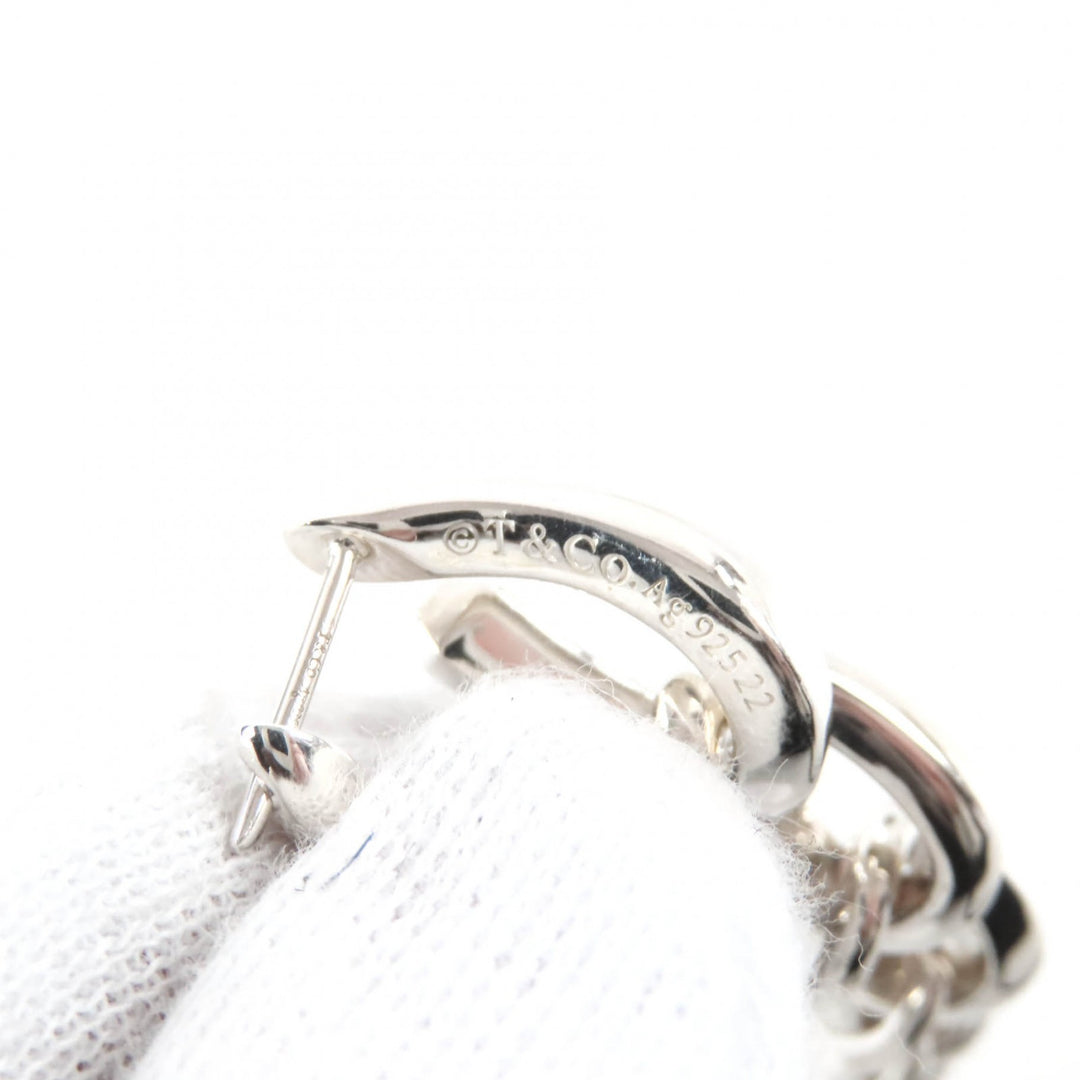 Great TIFFANY&Co. Pierce Forge Drop Link Silver AG925 Women