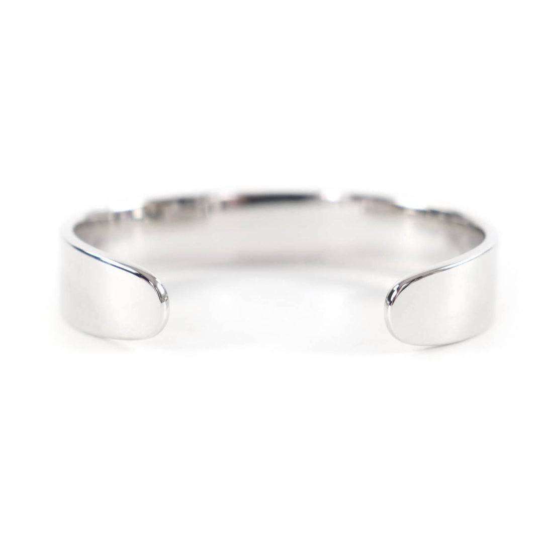 Excellent TIFFANY&Co. Bangle RTT Narrow Cuff Silver AG925 Women