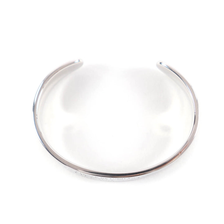 Excellent TIFFANY&Co. Bangle RTT Narrow Cuff Silver AG925 Women