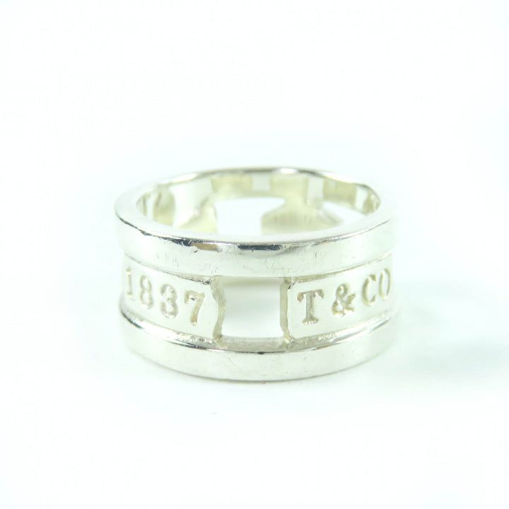 Excellent TIFFANY&Co. Ring 1837 Element Ring Silver 925 Women
