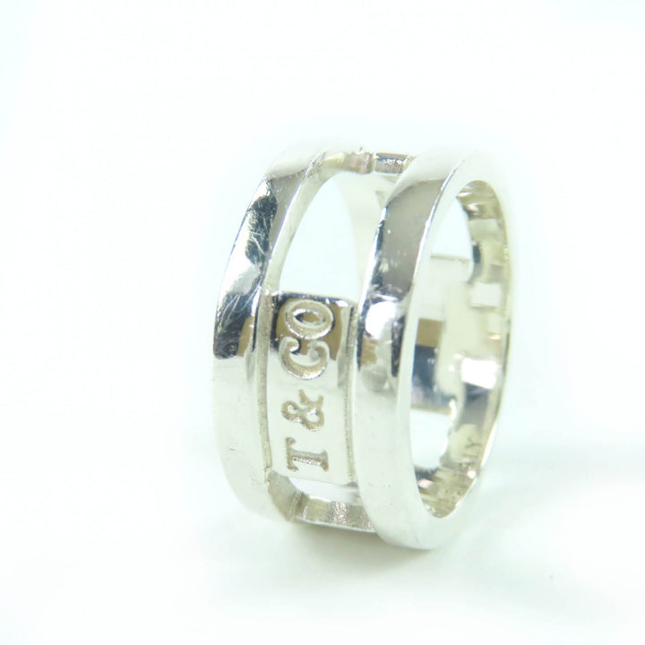 Excellent TIFFANY&Co. Ring 1837 Element Ring Silver 925 Women