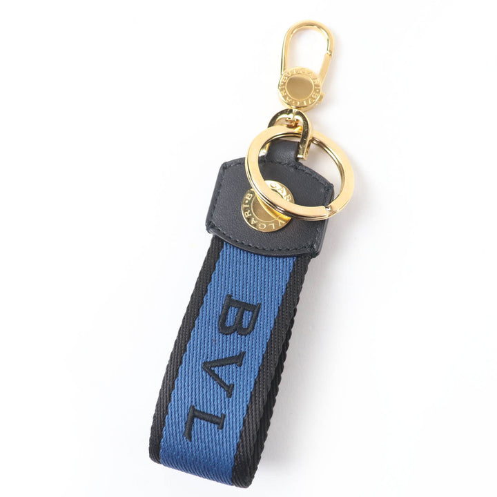 Pristine BVLGARI key ring Bulgari Bulgari Keyring Current product blue 294792