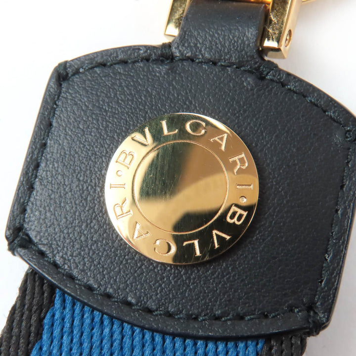 Pristine BVLGARI key ring Bulgari Bulgari Keyring Current product blue 294792