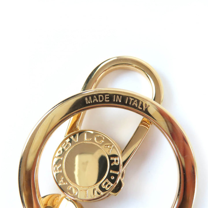 Pristine BVLGARI key ring Bulgari Bulgari Keyring Current product blue 294792