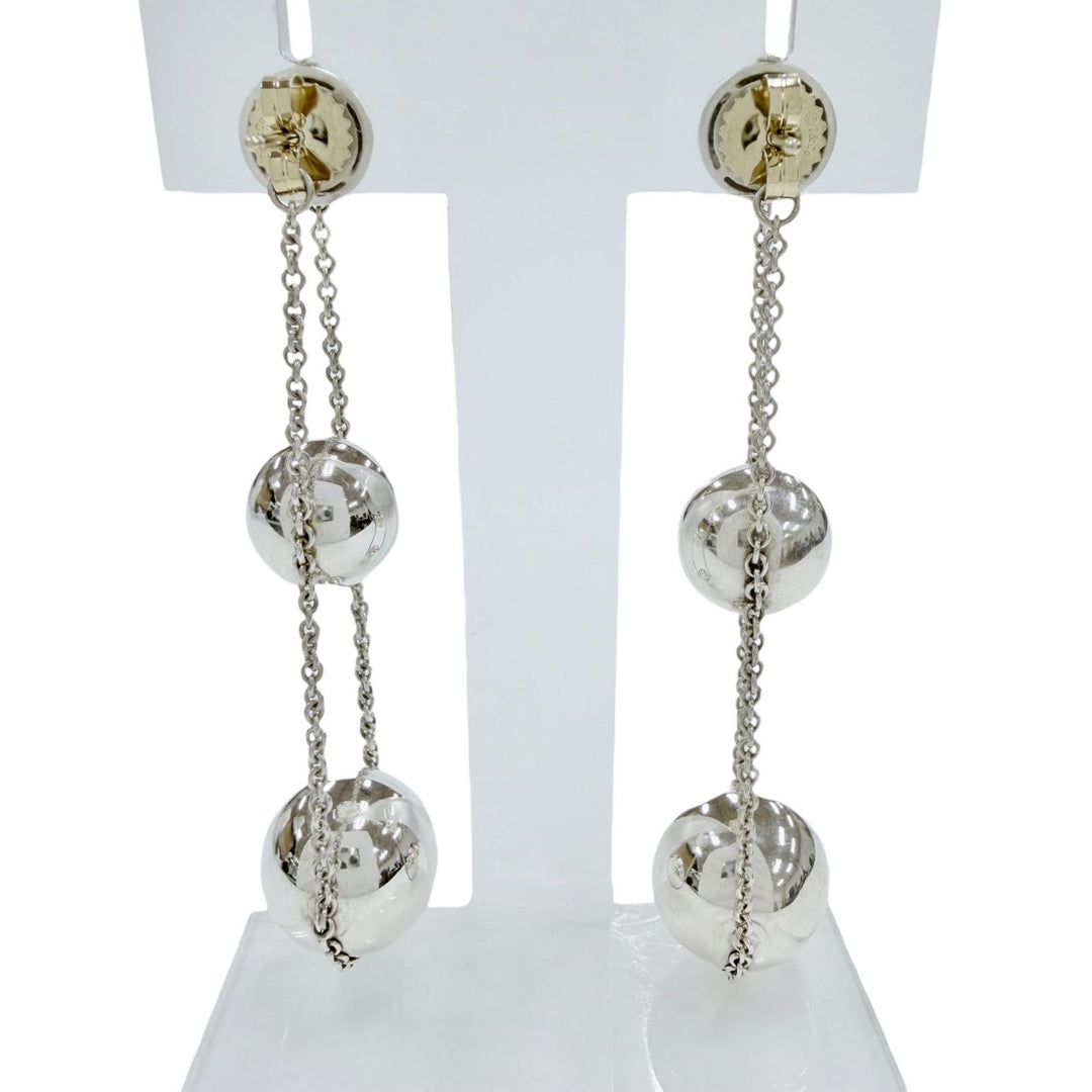 Great TIFFANY&Co. Pierce Triple drop Current product Silver AG925 Women