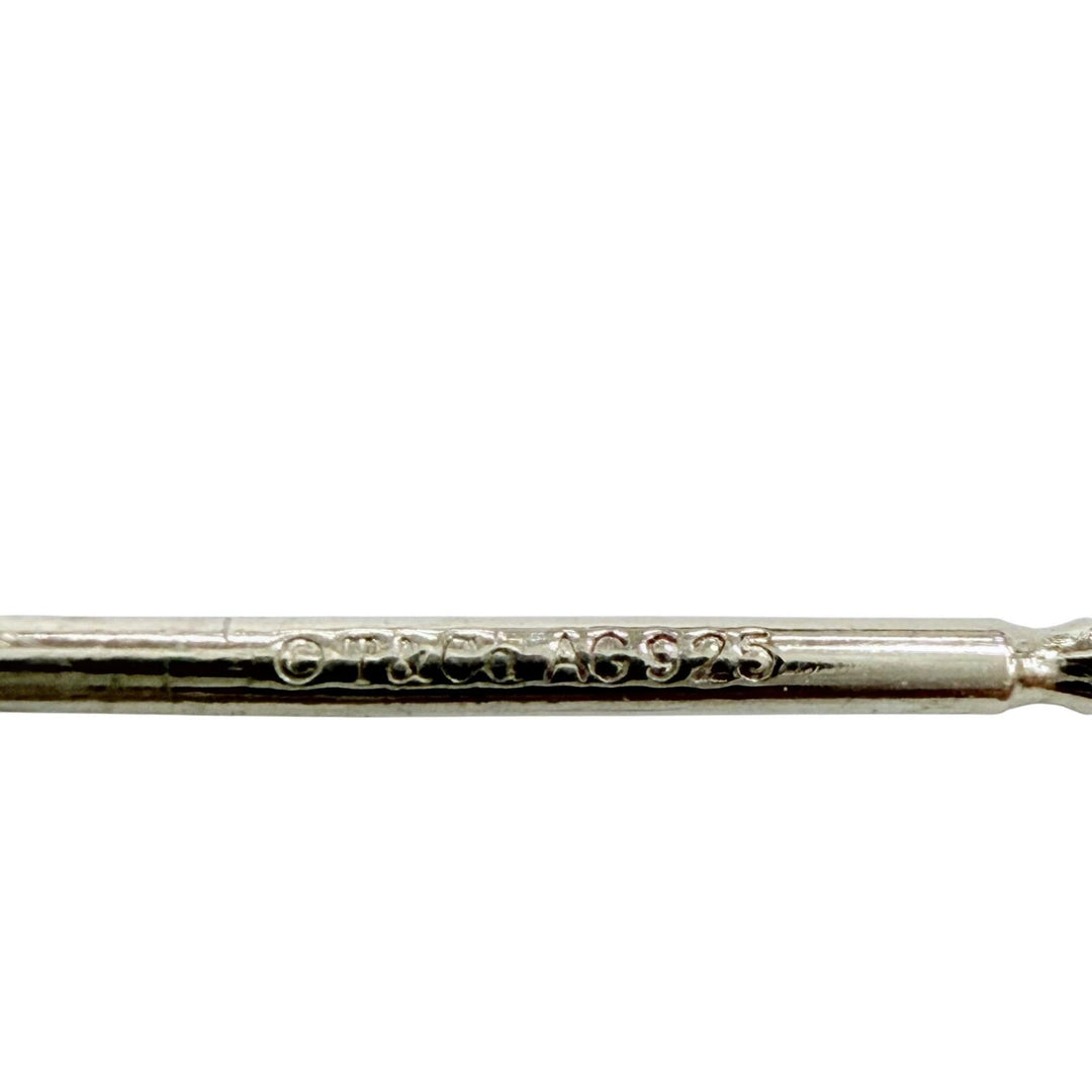Great TIFFANY&Co. Pierce Triple drop Current product Silver AG925 Women