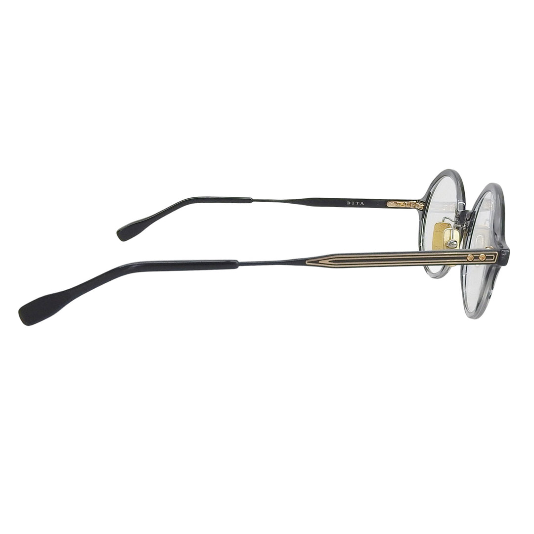 Pristine DITA Glasses ALATARA round black ー mens DTX469