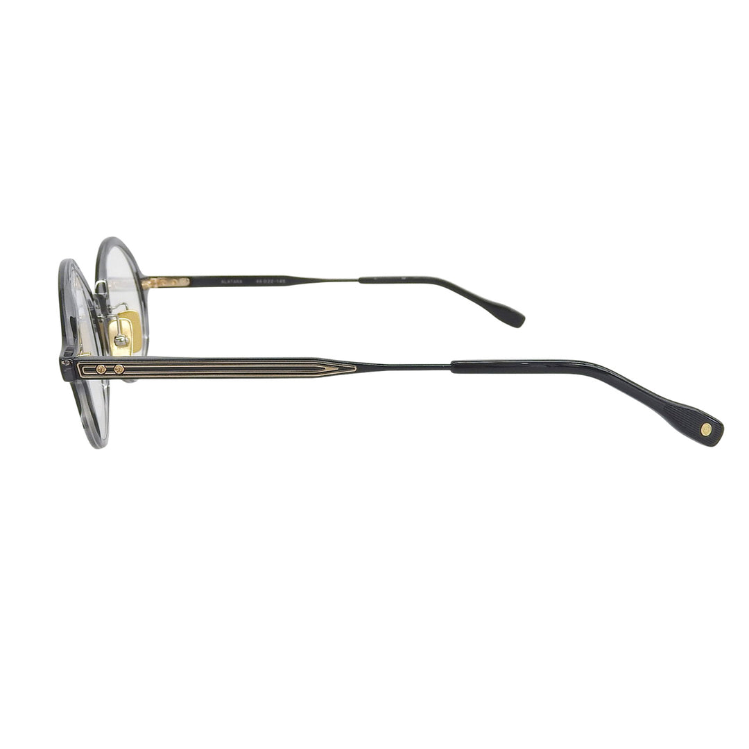 Pristine DITA Glasses ALATARA round black ー mens DTX469