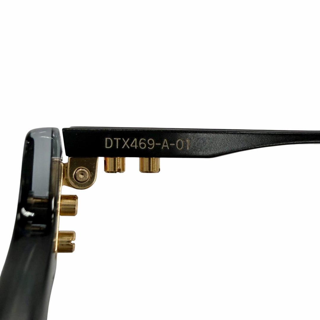 Pristine DITA Glasses ALATARA round black ー mens DTX469