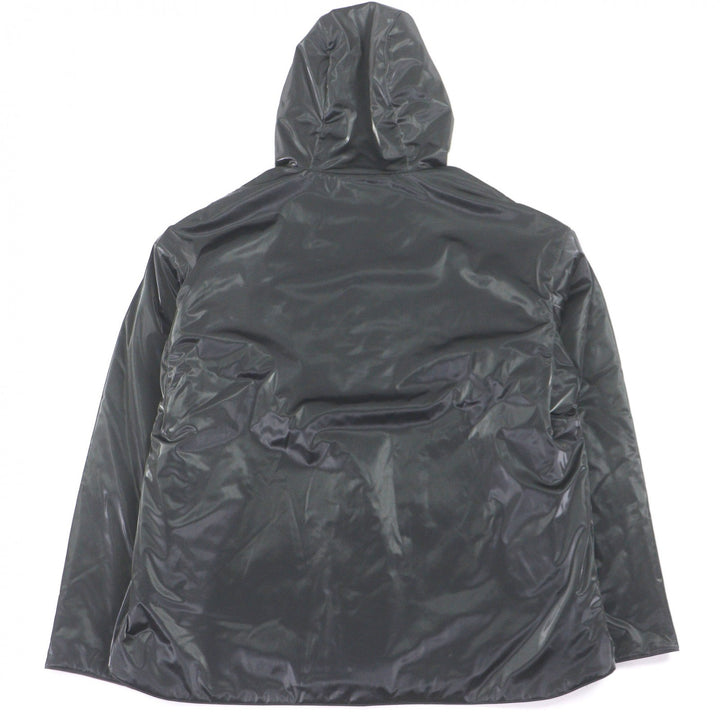 Excellent HERMES Nylon jacket Serie Button charcoal polyester mens 50