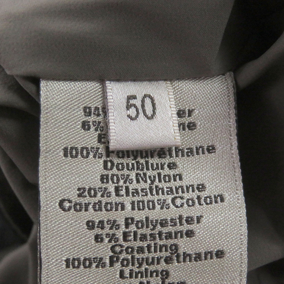 Excellent HERMES Nylon jacket Serie Button charcoal polyester mens 50