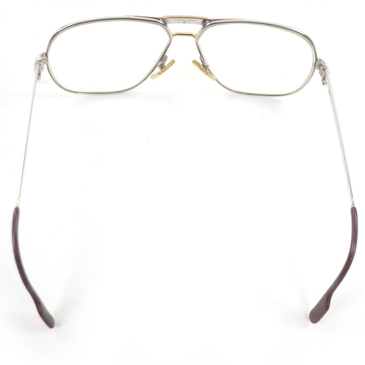 Very Good Cartier Glasses Trinity Two Bridges Silver mens